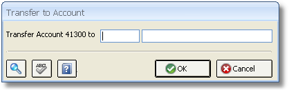 Transfer to Account Window