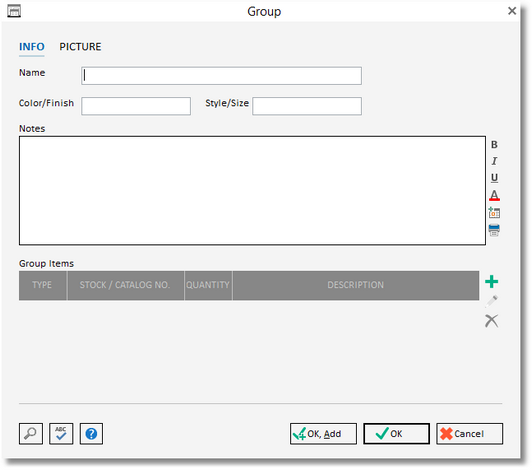 add group window