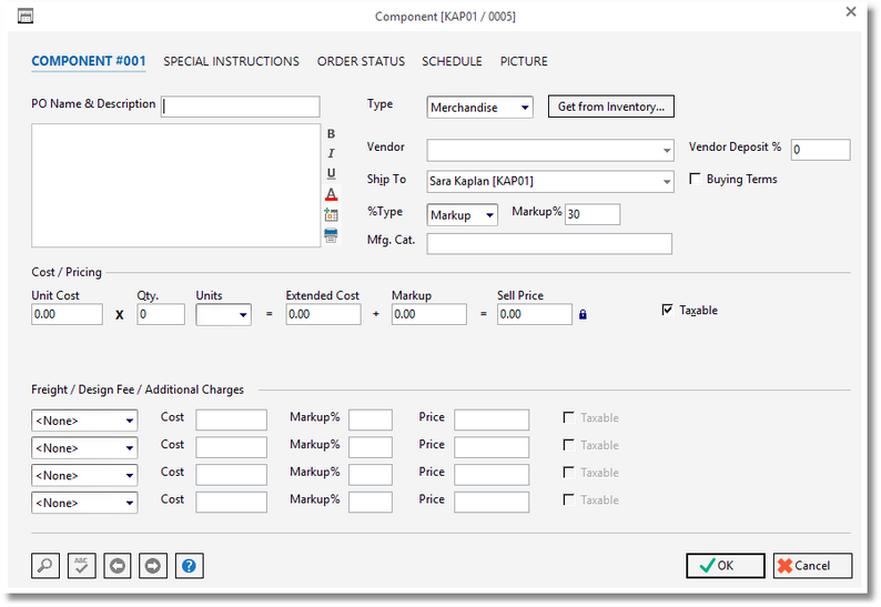 component - blank comp window