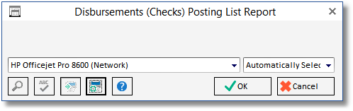 disb_ck posting list report