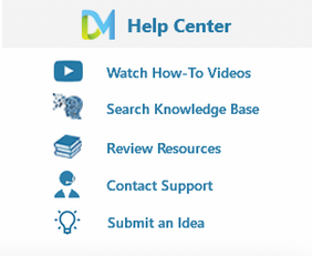 dm vision - bottom web links_help center