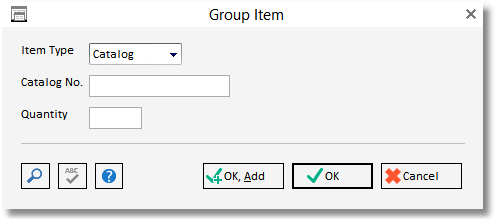 group item window