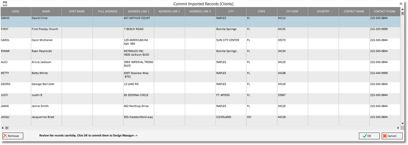 import commit records_preview