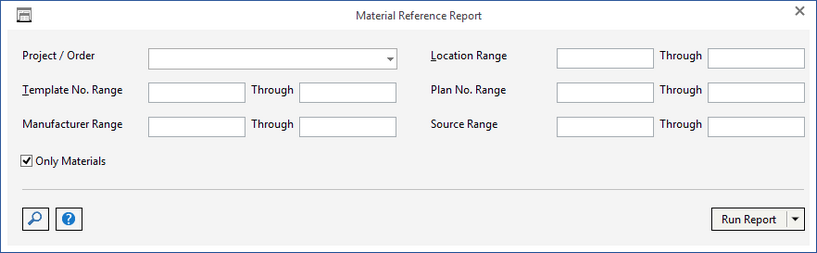 mat ref report window