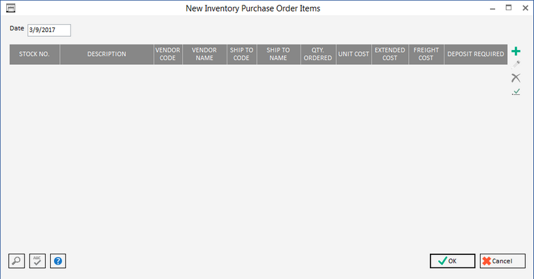 new invent po window