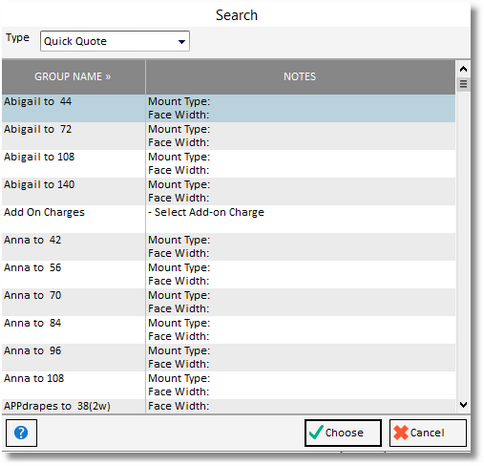 qquote search