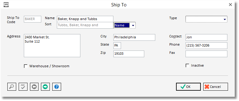 ship to window